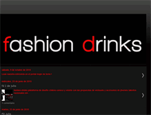 Tablet Screenshot of fashiondrinks.blogspot.com