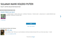 Tablet Screenshot of koleksiputri.blogspot.com