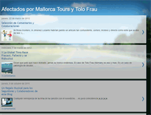 Tablet Screenshot of mallorcatours.blogspot.com