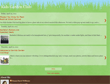 Tablet Screenshot of kidsgardenclubblog.blogspot.com