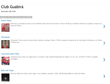 Tablet Screenshot of club-guabira.blogspot.com