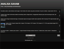 Tablet Screenshot of prediksi-saham.blogspot.com