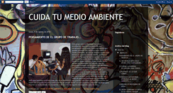 Desktop Screenshot of cuidartumedioambientetebeneficia.blogspot.com