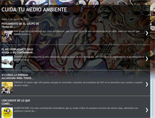 Tablet Screenshot of cuidartumedioambientetebeneficia.blogspot.com