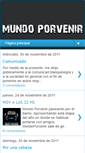 Mobile Screenshot of mundoporvenir.blogspot.com
