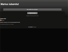 Tablet Screenshot of mariusiubaretul.blogspot.com