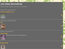 Tablet Screenshot of cec-artesdecorativas.blogspot.com