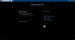 Desktop Screenshot of easyhackuk.blogspot.com