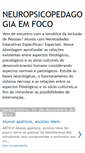 Mobile Screenshot of neuropsicopedagogiaemfoco.blogspot.com