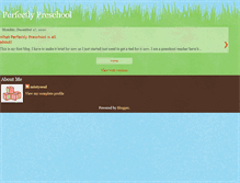 Tablet Screenshot of perfectlypreschool.blogspot.com