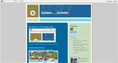 Desktop Screenshot of lucianozezinho.blogspot.com