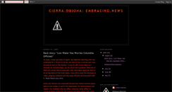 Desktop Screenshot of embracingnews.blogspot.com