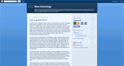 Desktop Screenshot of newastrologynow.blogspot.com