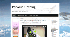 Desktop Screenshot of parkour-clothes.blogspot.com