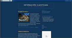 Desktop Screenshot of informacionclasificada.blogspot.com