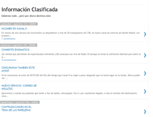 Tablet Screenshot of informacionclasificada.blogspot.com