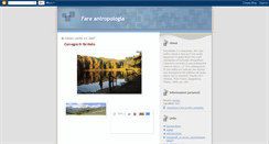 Desktop Screenshot of fareantropologia.blogspot.com