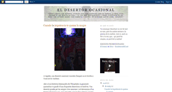 Desktop Screenshot of eldesertorocasional.blogspot.com