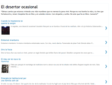 Tablet Screenshot of eldesertorocasional.blogspot.com