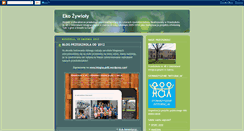 Desktop Screenshot of ekozywioly.blogspot.com