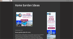 Desktop Screenshot of homegardenideass.blogspot.com