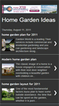 Mobile Screenshot of homegardenideass.blogspot.com