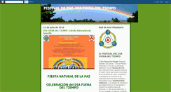 Desktop Screenshot of diafueradeltiempo-peru.blogspot.com