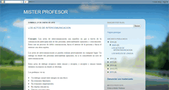 Desktop Screenshot of misterprofesor.blogspot.com