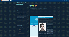 Desktop Screenshot of elsanatoriodelamuerte.blogspot.com