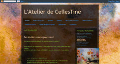 Desktop Screenshot of latelier-cellestine.blogspot.com