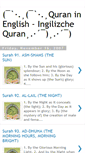 Mobile Screenshot of ingilizchequran.blogspot.com