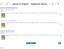 Tablet Screenshot of ingilizchequran.blogspot.com