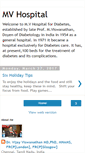 Mobile Screenshot of mvhospitalfordiabetes.blogspot.com