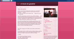 Desktop Screenshot of elrincondegaladriel.blogspot.com