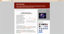 Desktop Screenshot of geoslovenia.blogspot.com