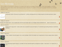 Tablet Screenshot of geoslovenia.blogspot.com