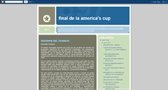 Desktop Screenshot of finaldelaamericascup.blogspot.com