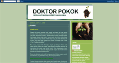 Desktop Screenshot of doktorpokokmalaysia.blogspot.com