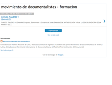 Tablet Screenshot of prensa-movimiento-docum-formacion.blogspot.com