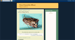 Desktop Screenshot of newfavoriteshow.blogspot.com