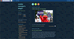 Desktop Screenshot of cookiemonsterblog.blogspot.com