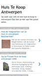 Mobile Screenshot of huistekoopantwerpen.blogspot.com