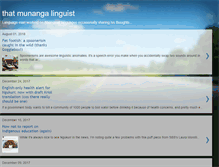 Tablet Screenshot of munanga.blogspot.com