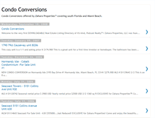 Tablet Screenshot of condoconversions.blogspot.com