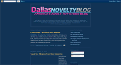 Desktop Screenshot of dallasnovelty.blogspot.com