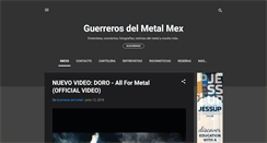 Desktop Screenshot of guerrerosdelmetalmex.blogspot.com
