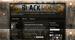 Desktop Screenshot of blacksideleatherfetishstore.blogspot.com