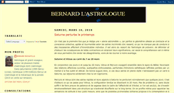 Desktop Screenshot of bernardlastrologue.blogspot.com