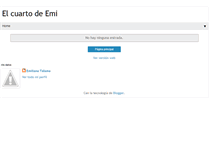 Tablet Screenshot of elcuartodeemi.blogspot.com