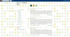 Desktop Screenshot of emmasenglishblog.blogspot.com